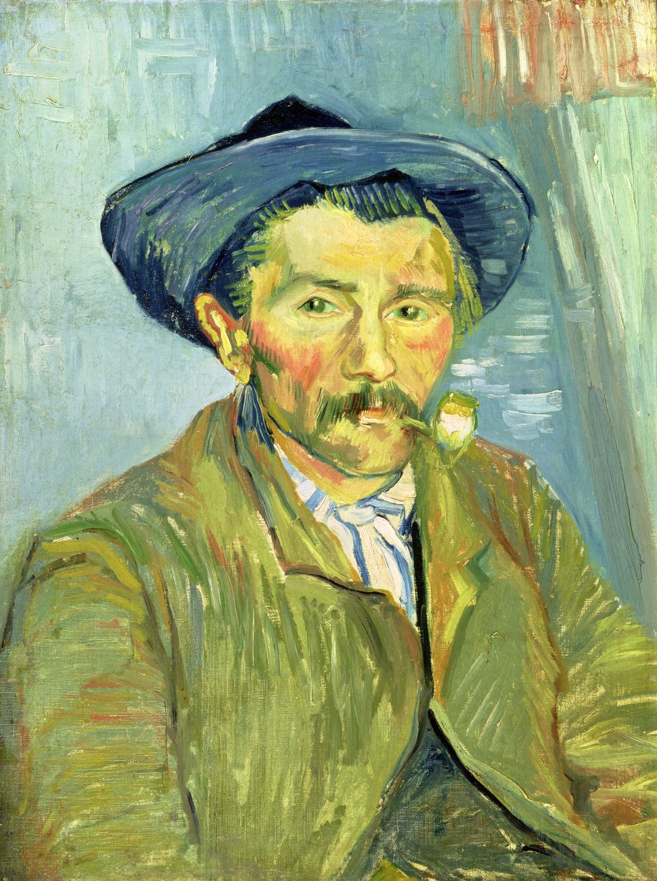 Muž kouření od Vincent van Gogh