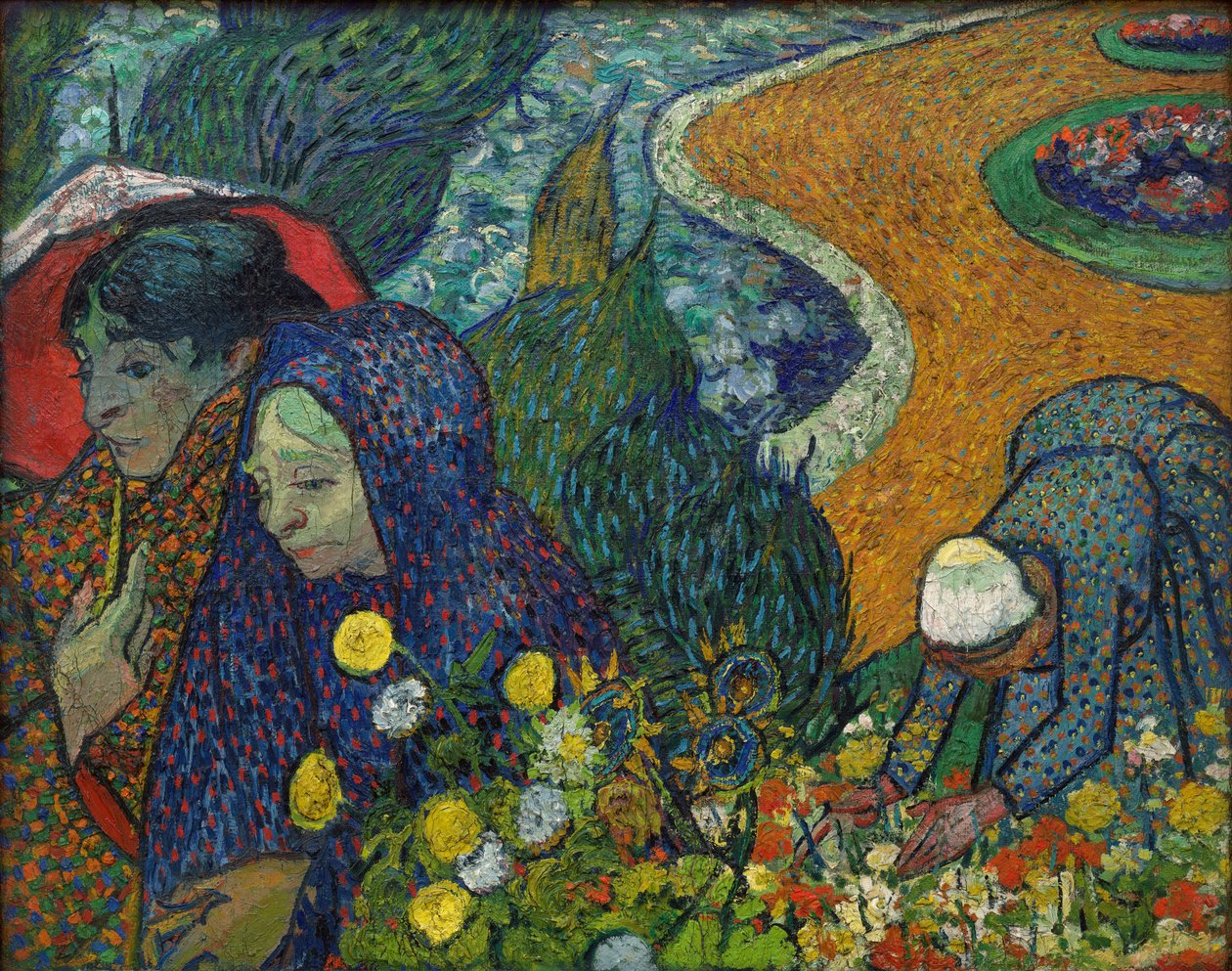 Puutarhan muisto Ettenissä od Vincent van Gogh