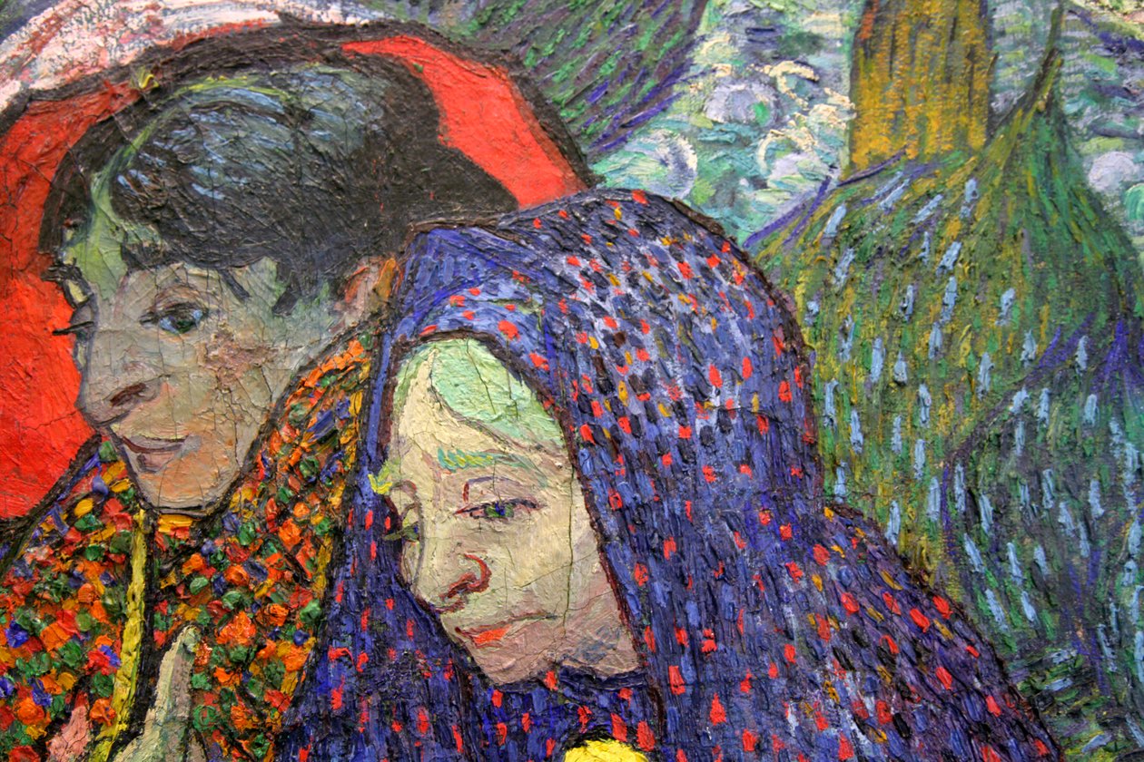 „Vzpomínka na zahradu v Etten dámy z Arles“, 1888 od Vincent van Gogh
