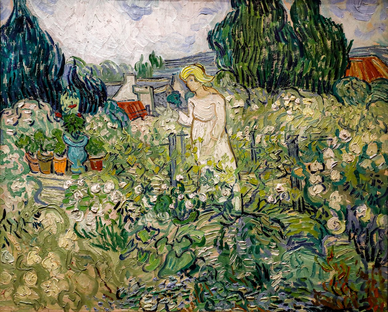 Slečna Gachet ve své zahradě v Auvers-sur-Oise od Vincent van Gogh