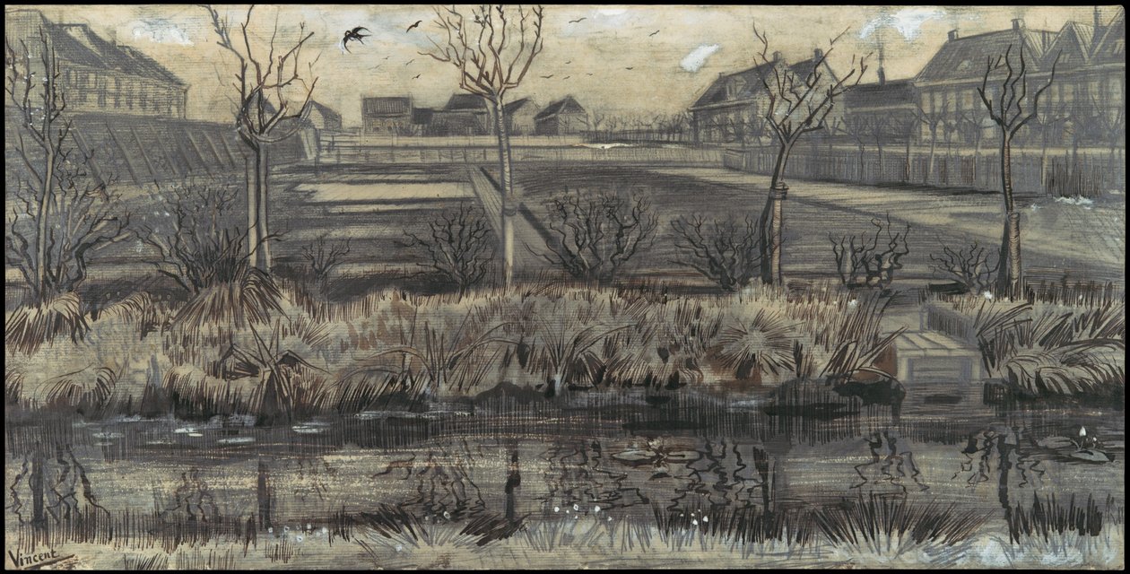 Školka na Schenkwegu od Vincent van Gogh