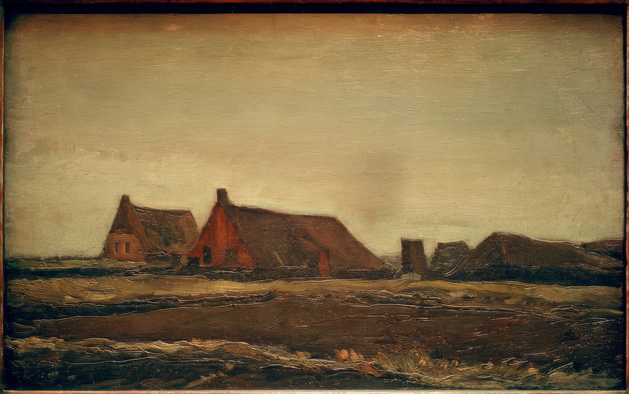 Plaggen chaty od Vincent van Gogh