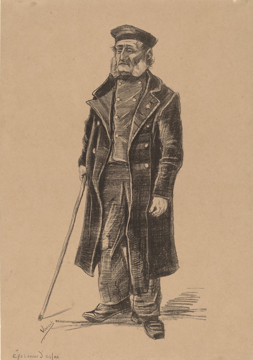 Obyvatelé chudobince, Stálý, 1882. od Vincent van Gogh