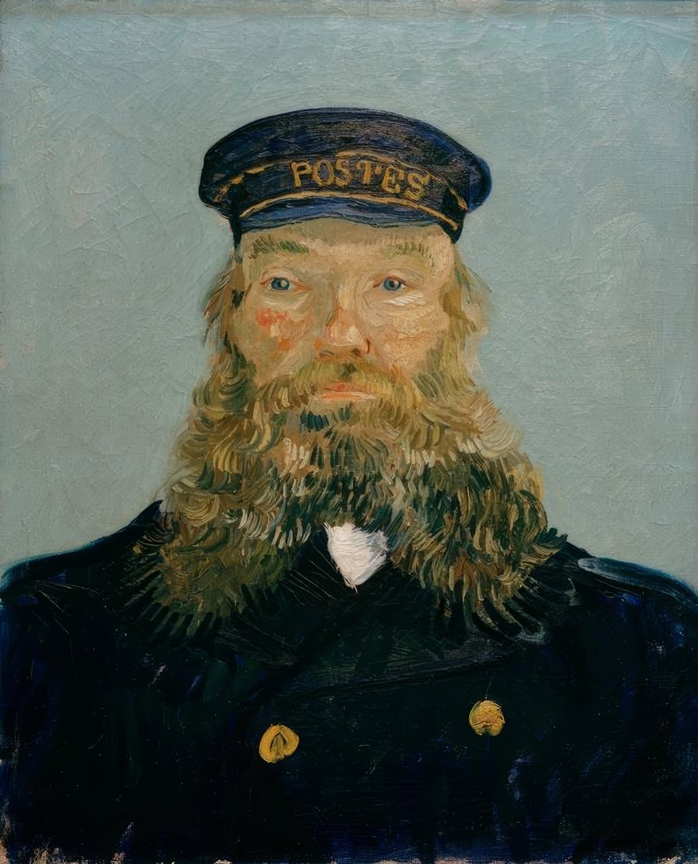 Portrét Josepha Roulina od Vincent van Gogh