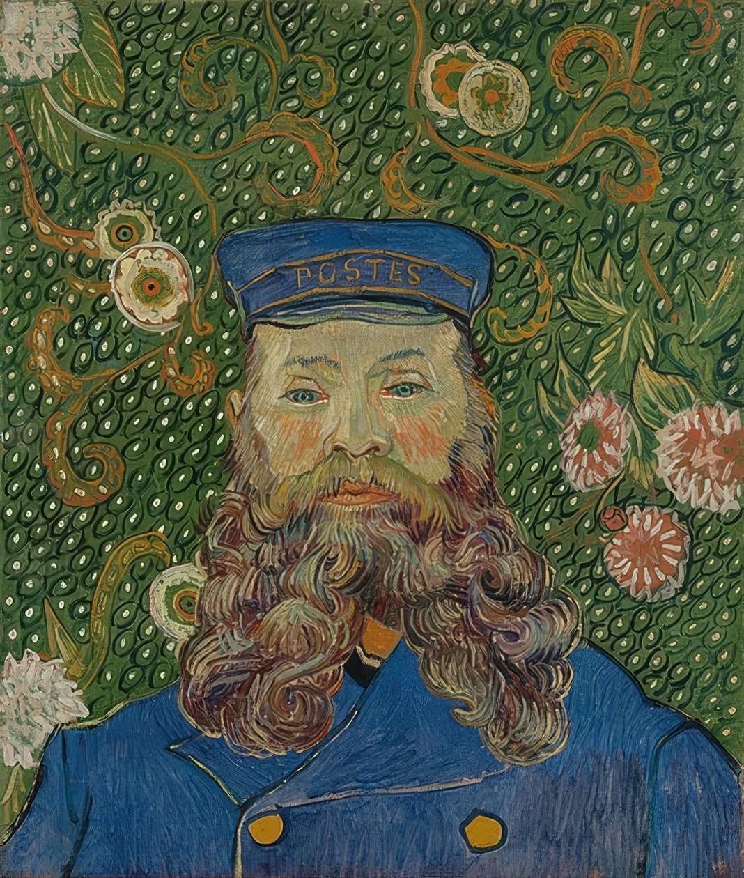 Portrét Josepha Roulina. 1889 od Vincent van Gogh