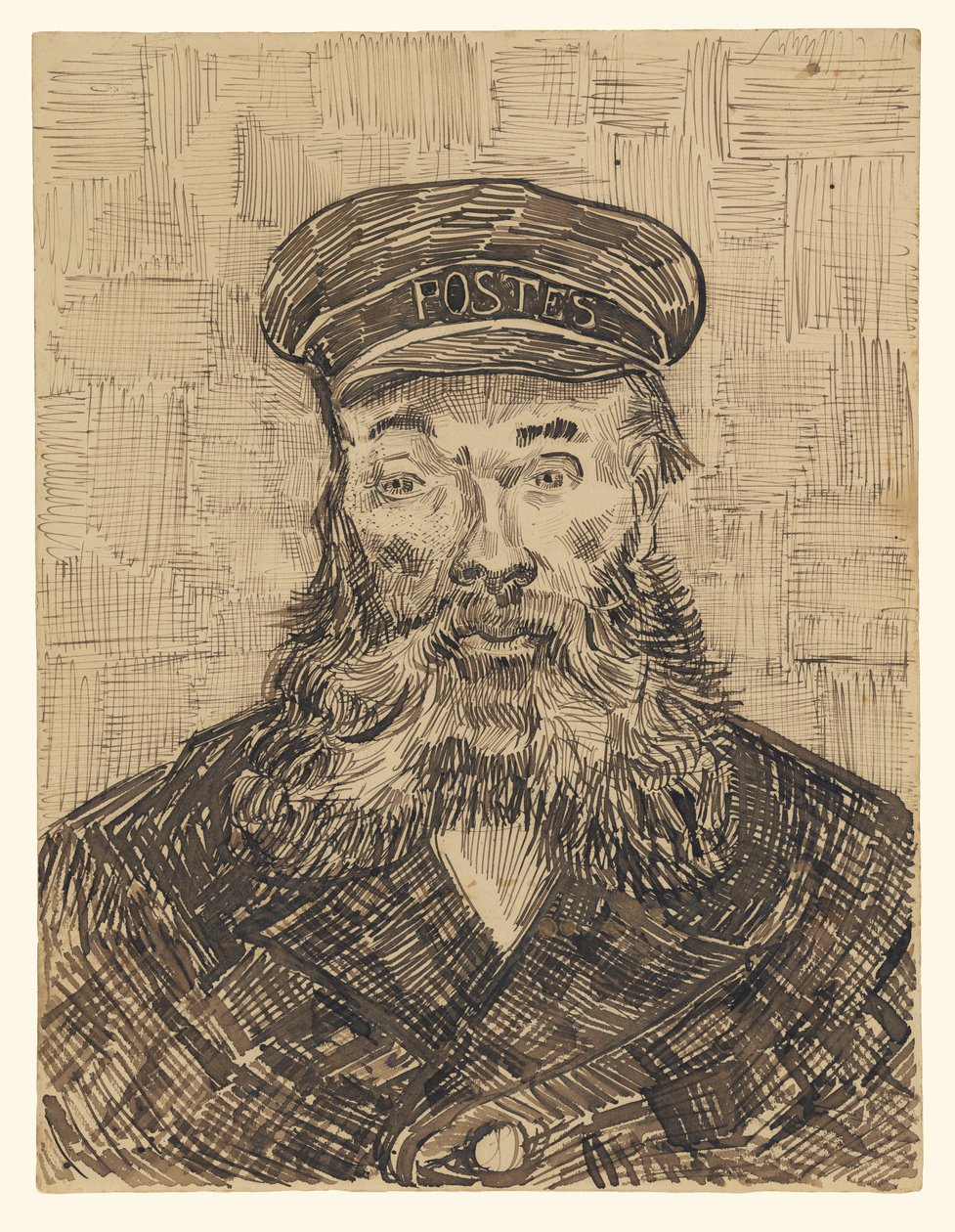 Portrét Josepha Roulina od Vincent van Gogh