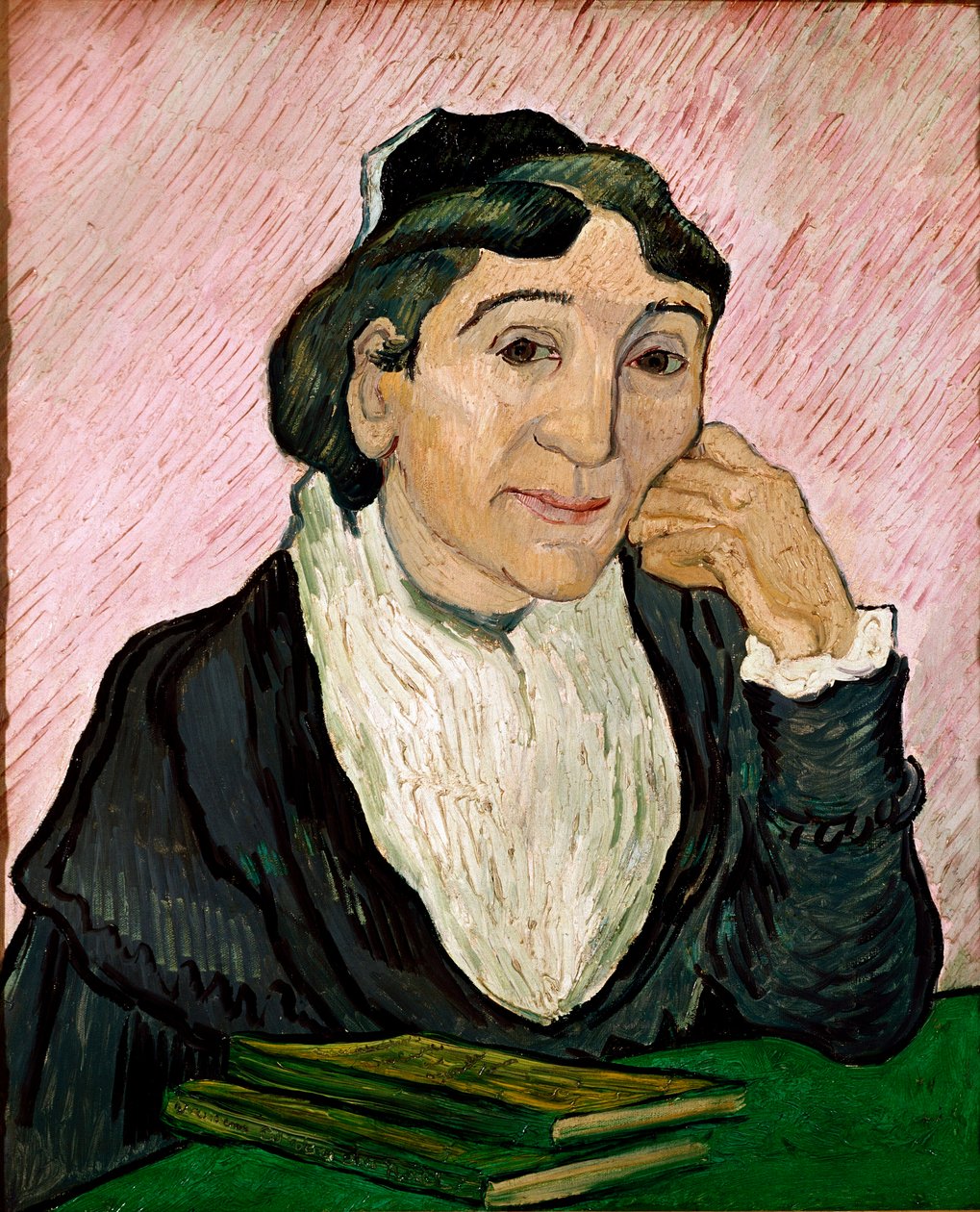 Portrét Madame Ginoux nebo Arlesienne od Vincent van Gogh