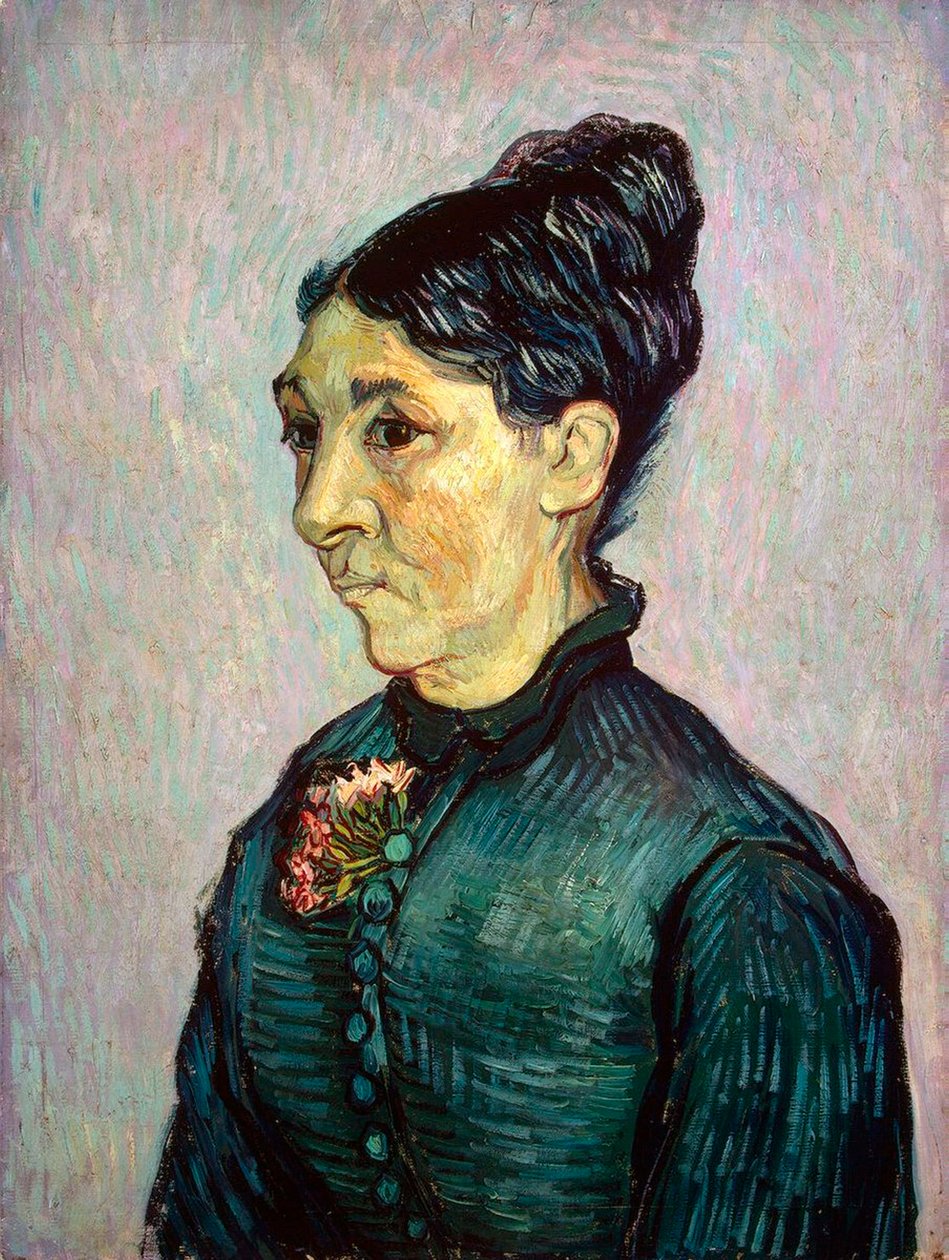 Portrét Madame Jeanne Lafuye Trabuc, 1889. od Vincent van Gogh