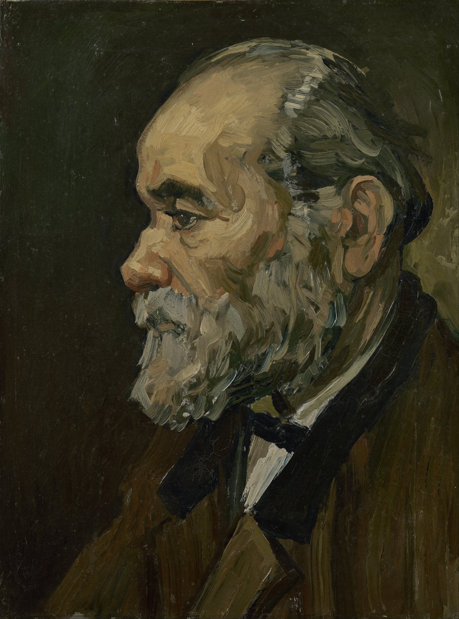 Portrét starého muže od Vincent van Gogh