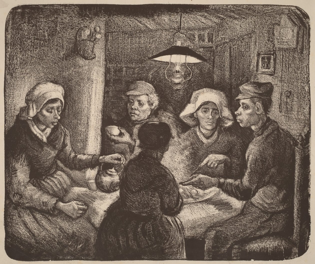 Milovníci brambor od Vincent van Gogh