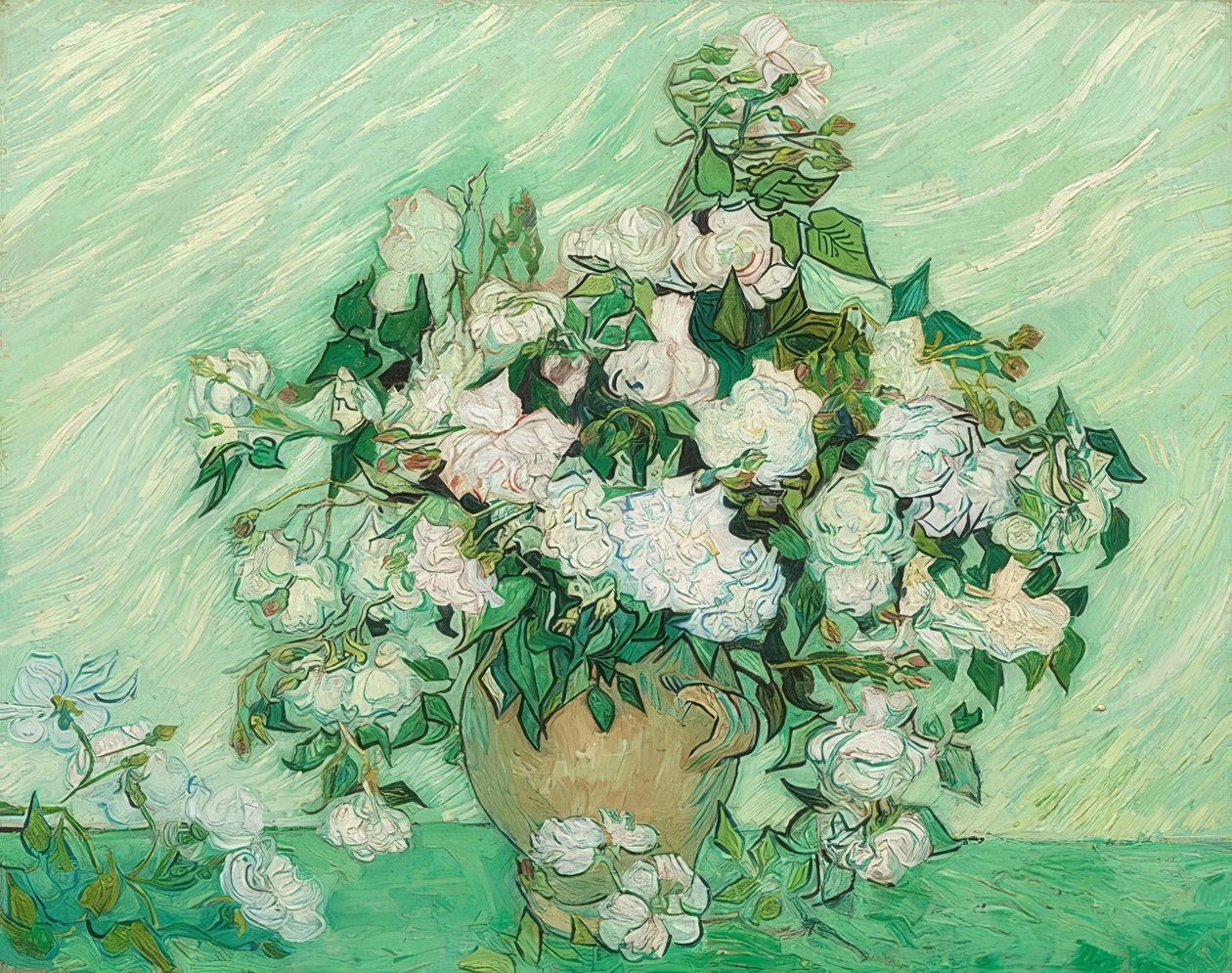 Rosen. 1890 od Vincent van Gogh