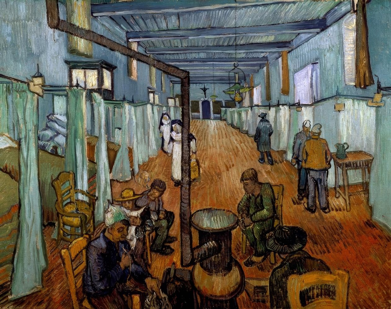 Ubytovna v nemocnici v Arles od Vincent van Gogh
