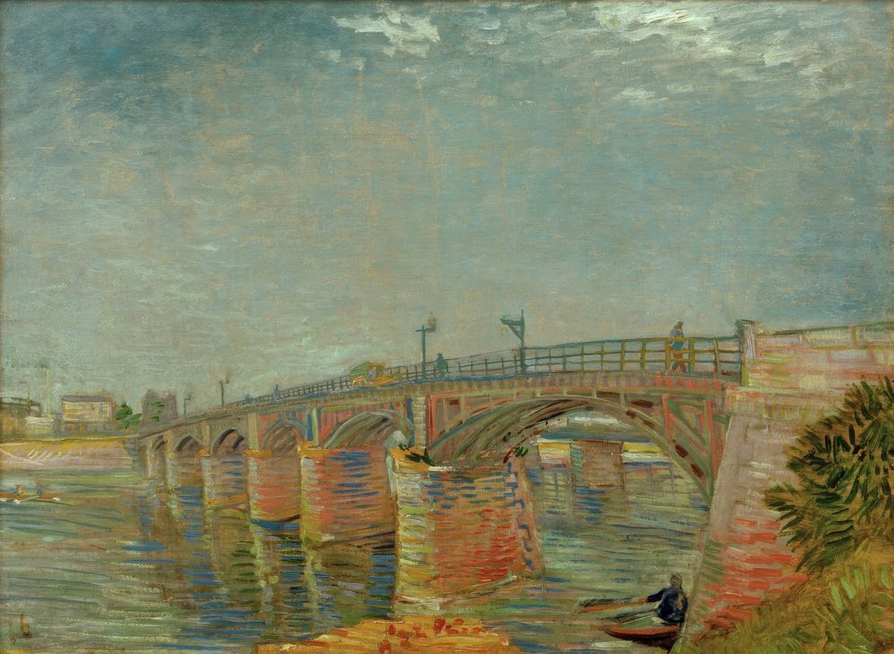 Most přes Seinu v Asnières od Vincent van Gogh