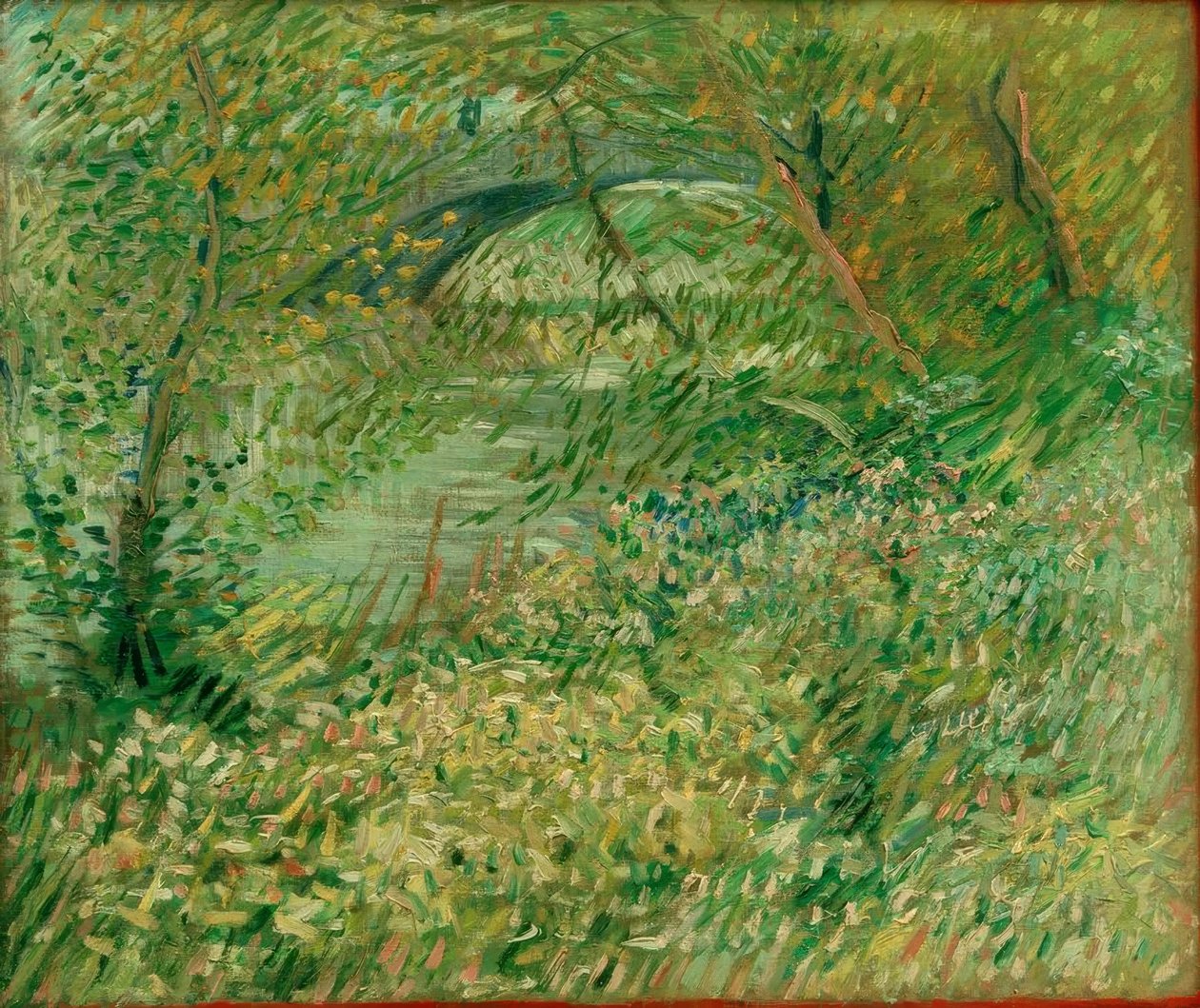 Břehy Seiny na jaře u Pont de Clichy od Vincent van Gogh