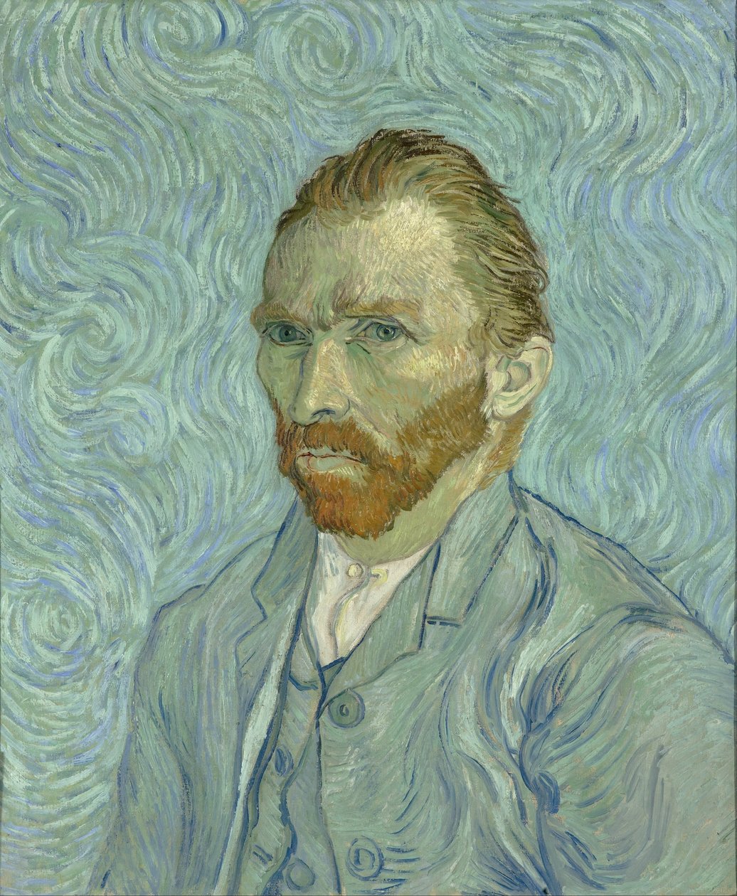 Autoportrét, 1889 od Vincent van Gogh