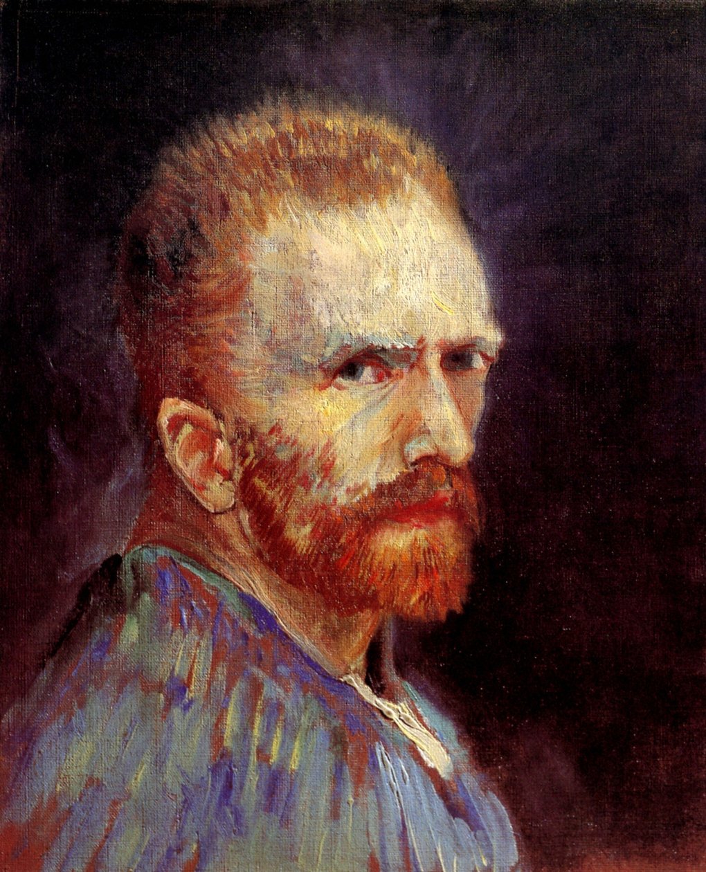 Autoportrét, asi 1887 (olej na plátně) od Vincent van Gogh