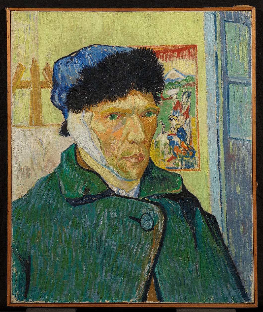 Autoportrét s obvázaným uchem od Vincent van Gogh