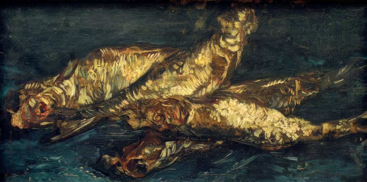 Zátiší s kippery od Vincent van Gogh