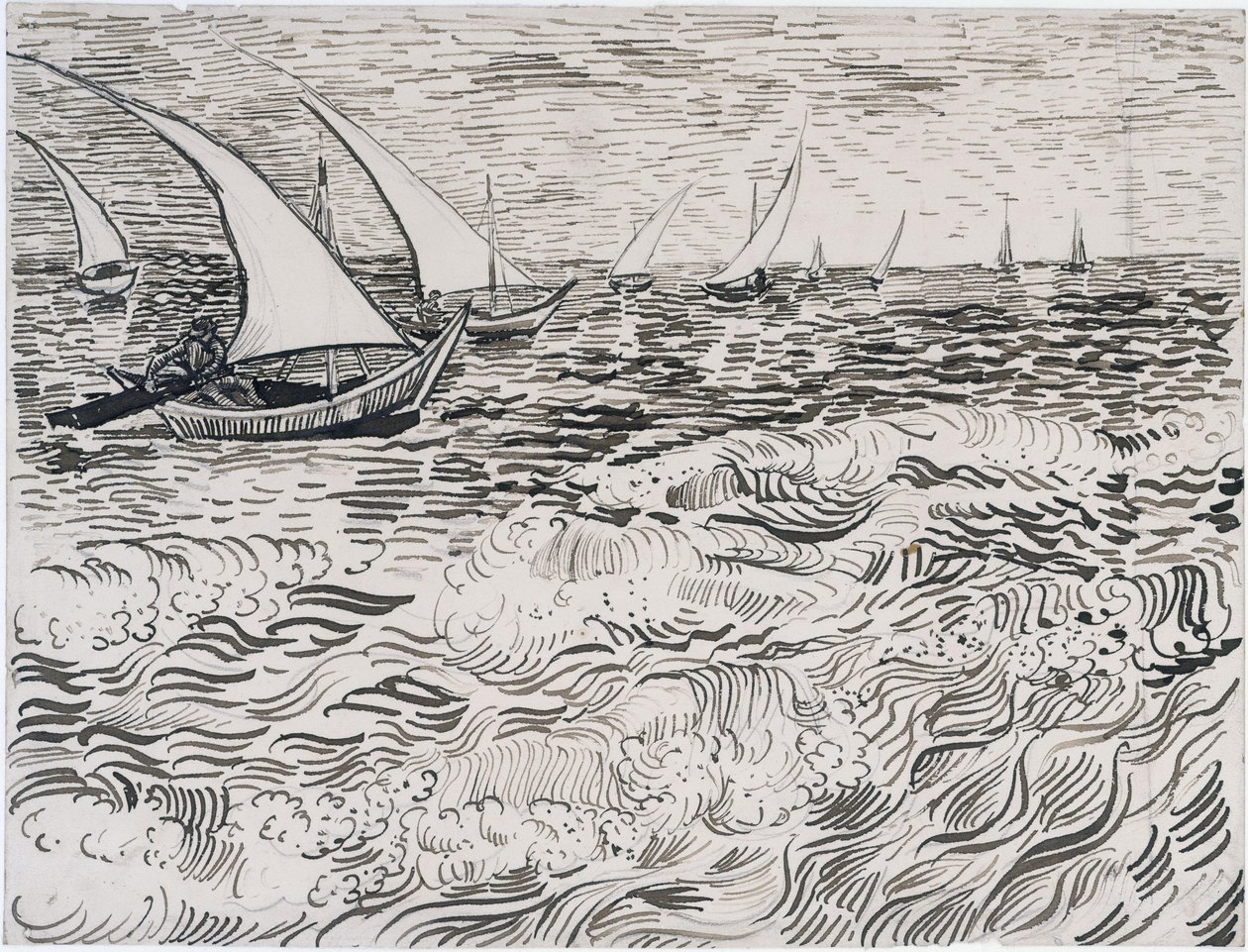 Příboj od Vincent van Gogh