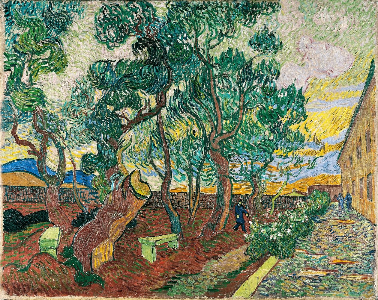 Zahrada nemocnice Saint-Paul od Vincent van Gogh