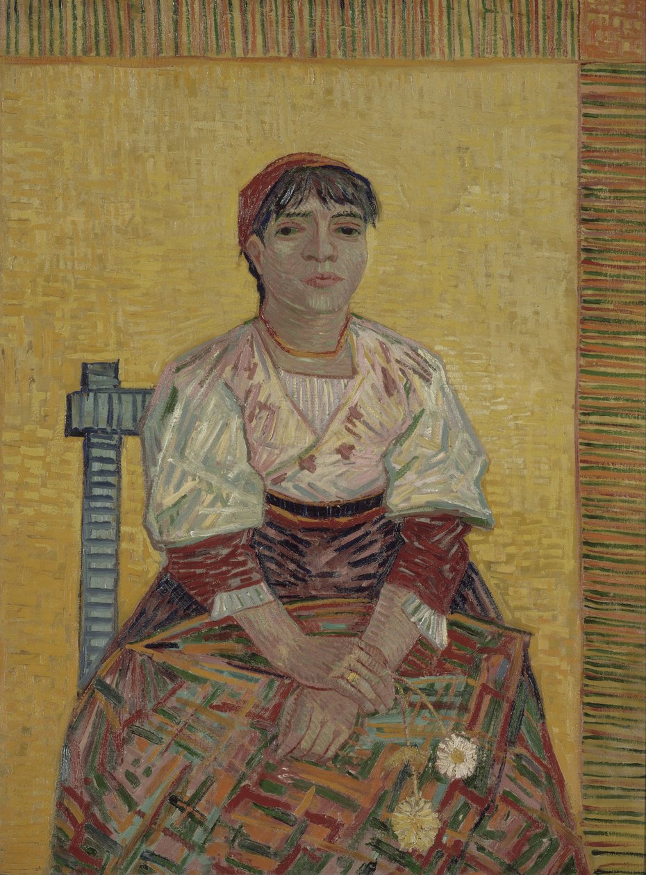 Italská žena, 1887 od Vincent van Gogh