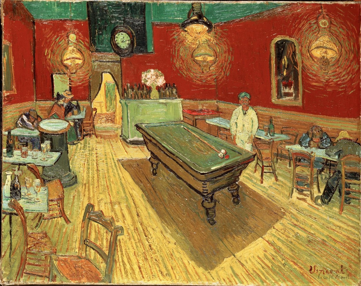 Noční kavárna od Vincent van Gogh