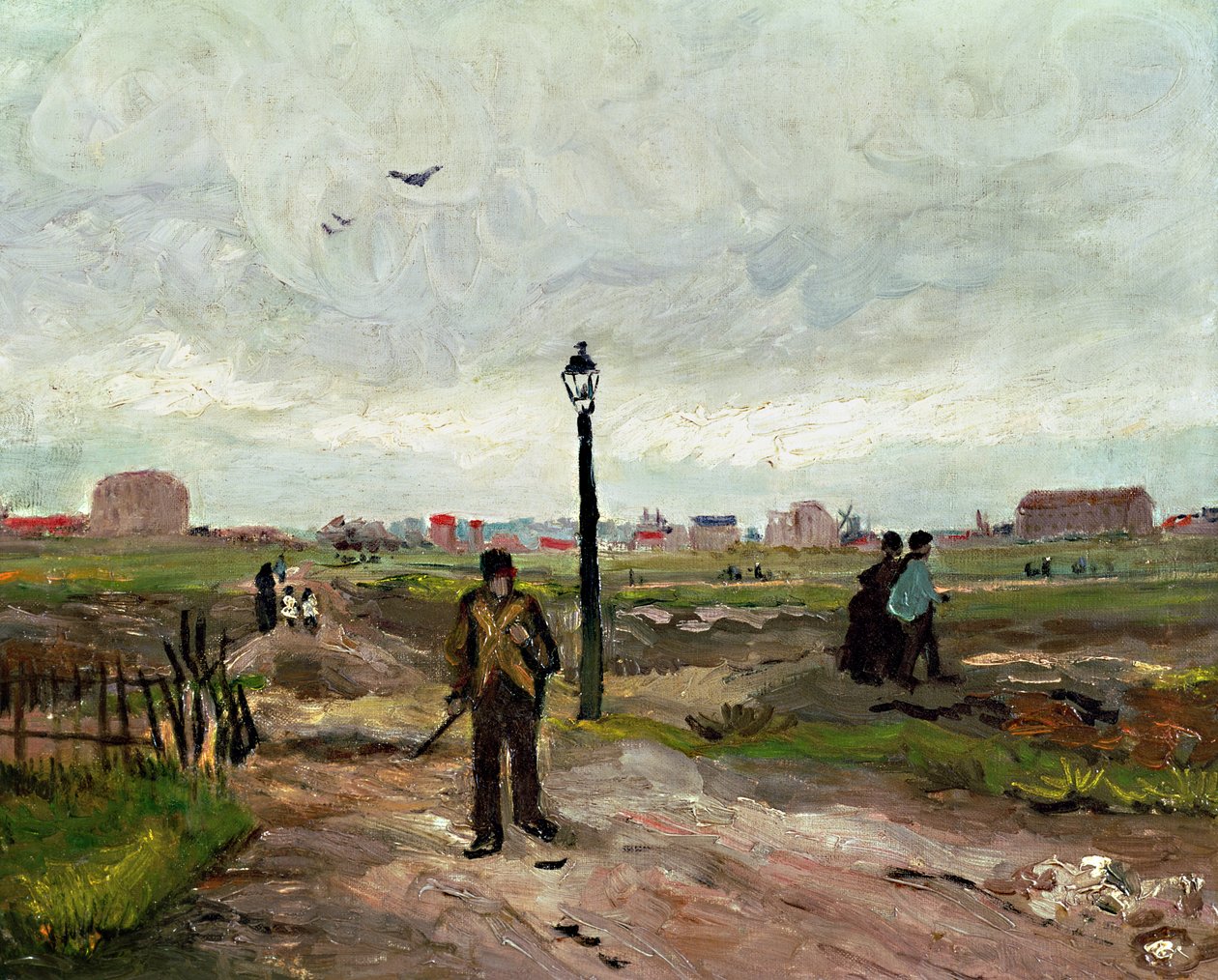 Předměstí Paříže, 1886 od Vincent van Gogh