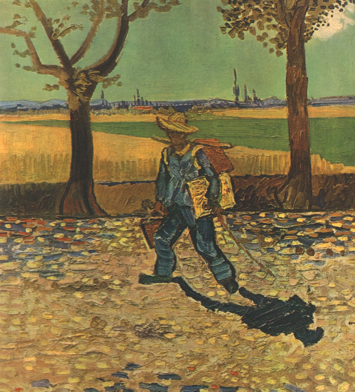 Malíř na cestě do práce aneb cesta do Tarasconu, srpen 1888, 1947. od Vincent van Gogh