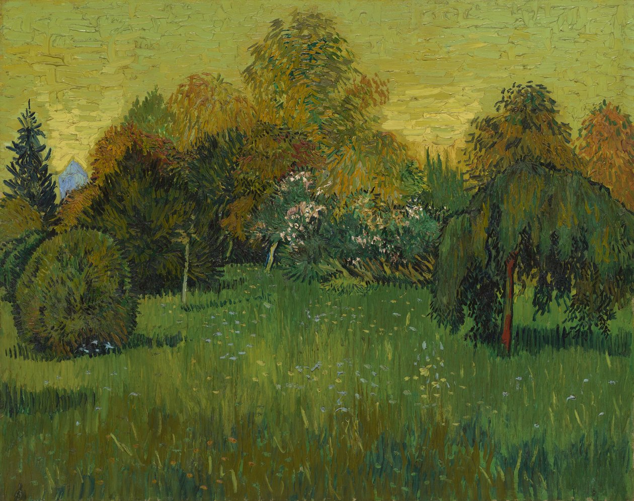 Básníkova zahrada od Vincent van Gogh