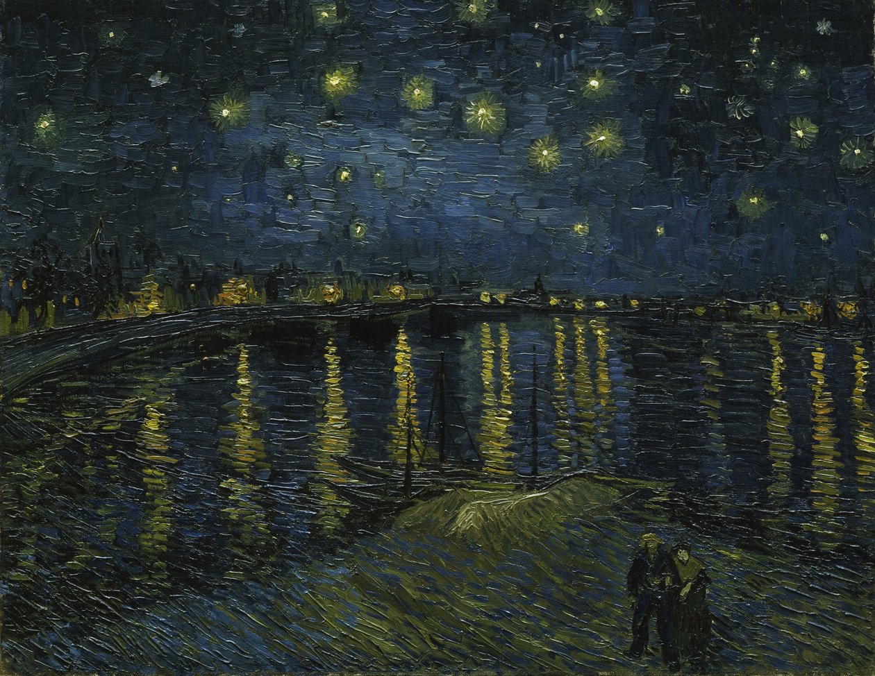 Hvězdná noc, 1888 od Vincent van Gogh