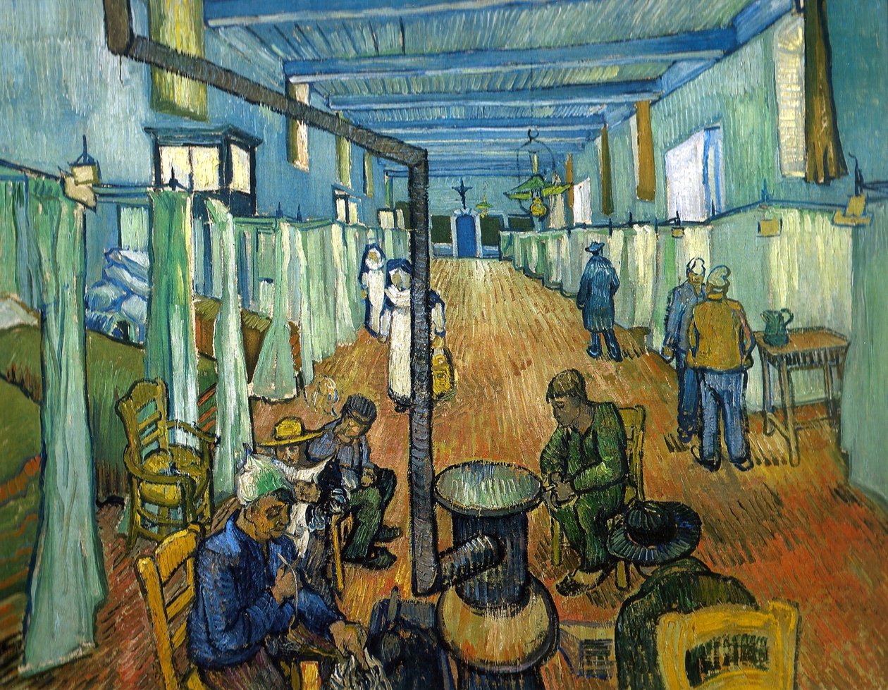 Oddělení v nemocnici v Arles od Vincent van Gogh