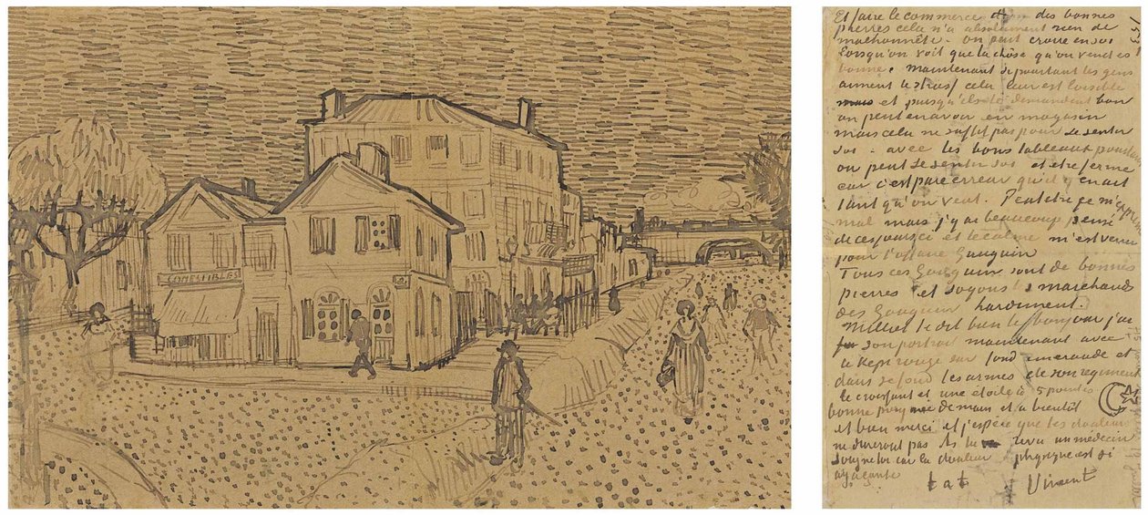 Žlutý dům Ulice, Dopis Theovi z Arles, sobota 29. září 1888 od Vincent van Gogh