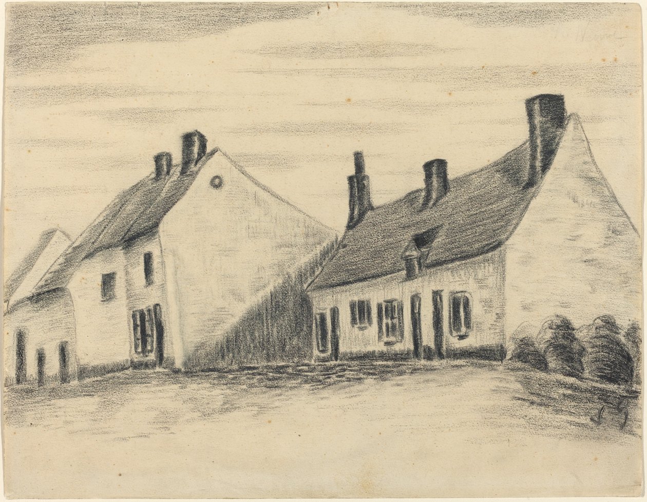 Dům Zandmennik od Vincent van Gogh