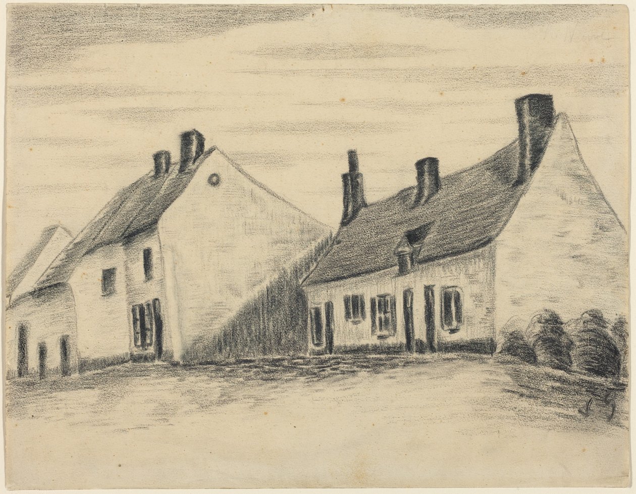 Dům Zandmennik od Vincent van Gogh