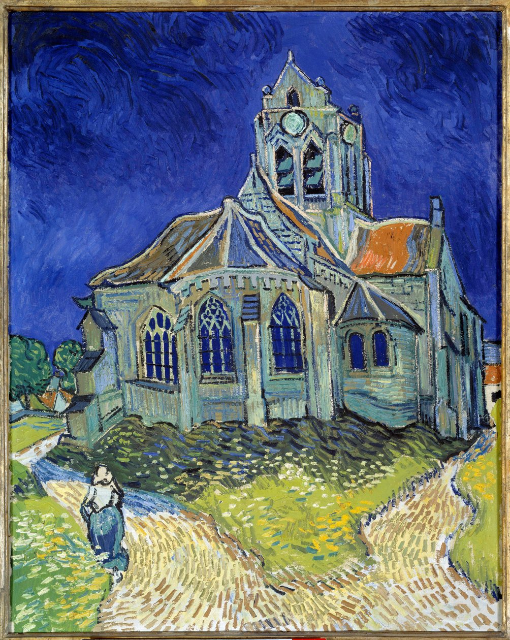Kostel v Auvers-sur-Oise od Vincent van Gogh