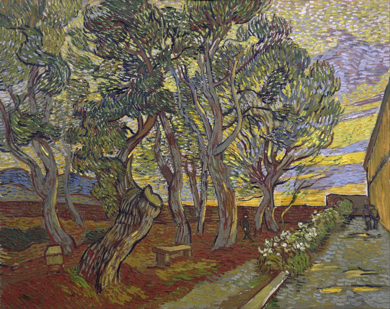 Zahrada nemocnice Saint-Paul od Vincent van Gogh