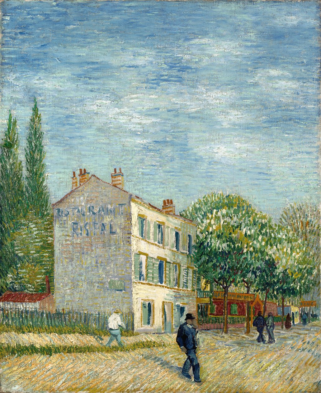 Restaurace Rispal v Asnières od Vincent van Gogh