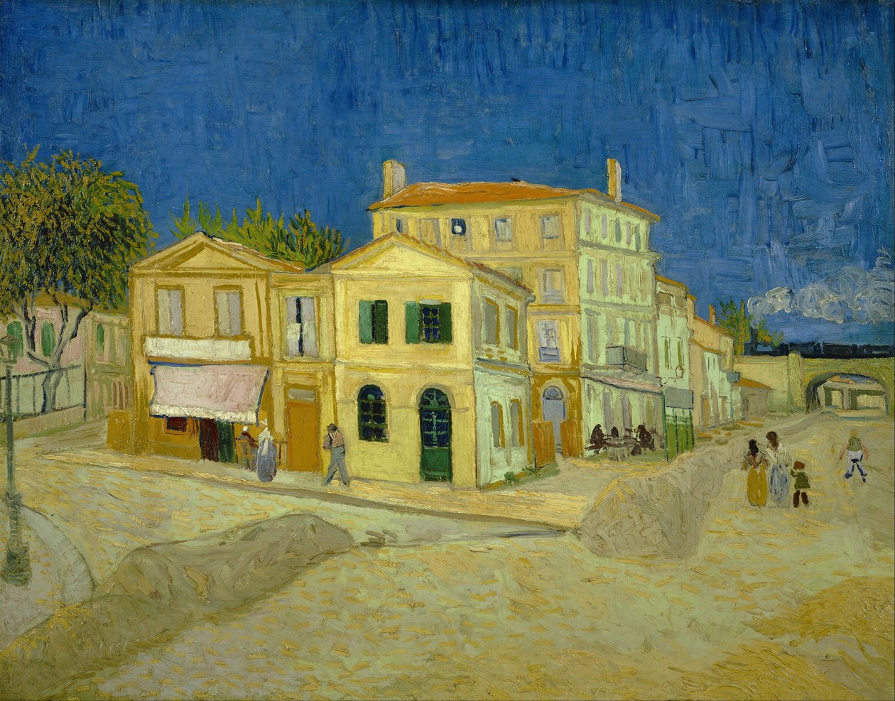 Žlutý dům („Ulice“) od Vincent van Gogh