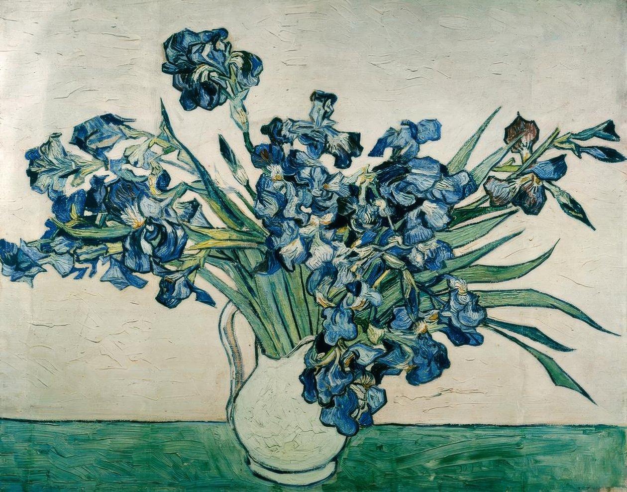 Váza s kosatci od Vincent van Gogh