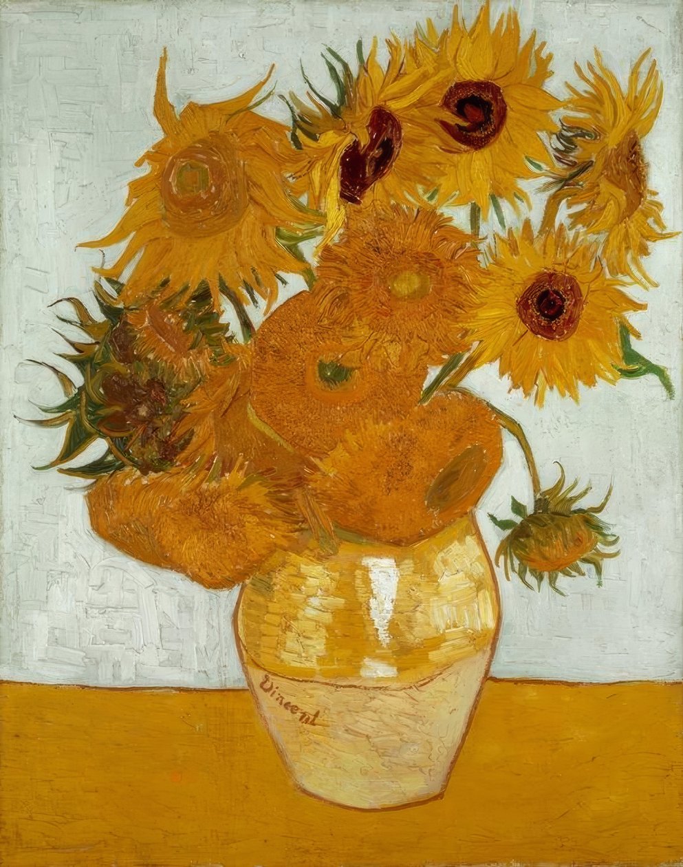 Váza se slunečnicemi od Vincent van Gogh