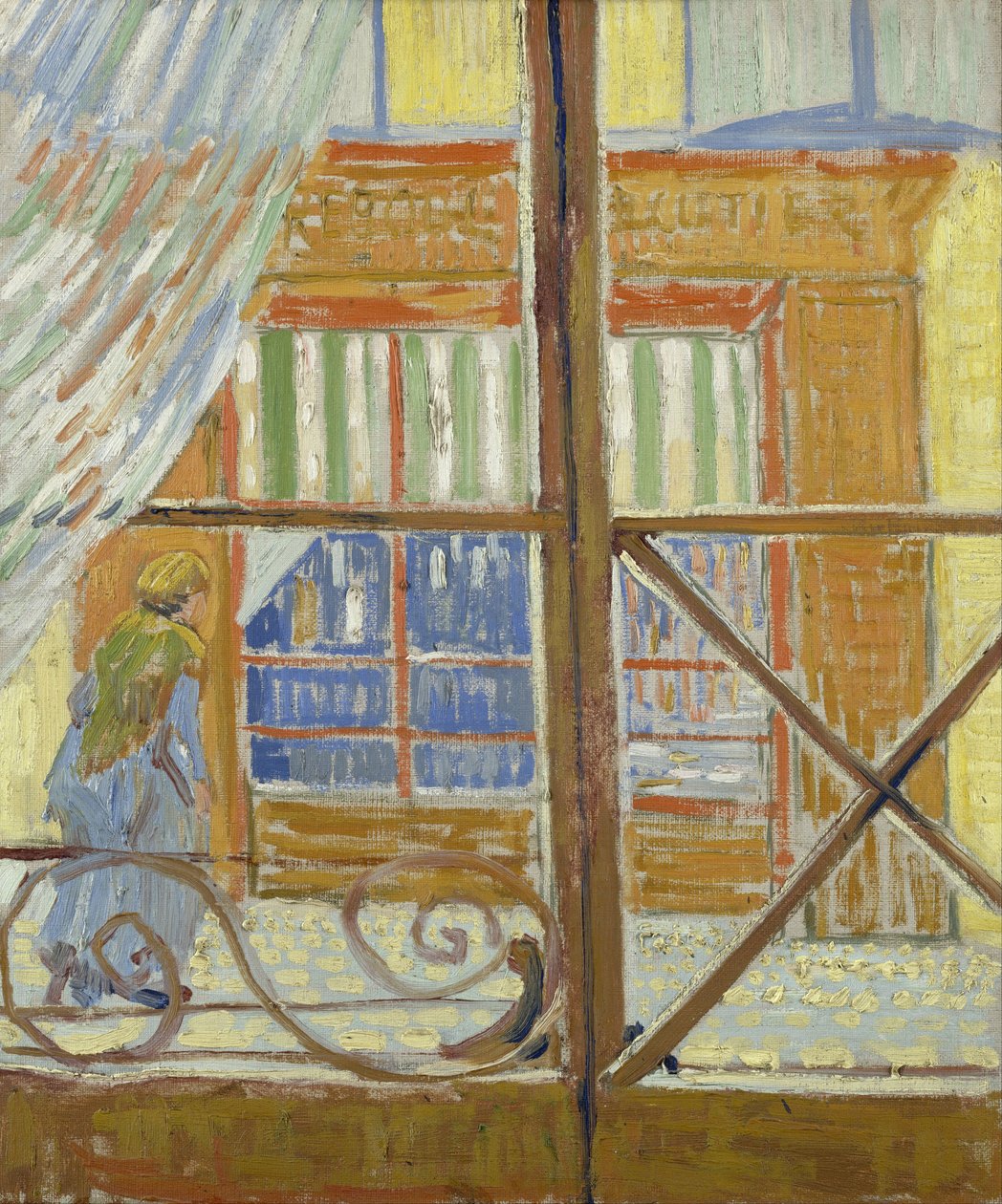 Pohled na řeznictví od Vincent van Gogh