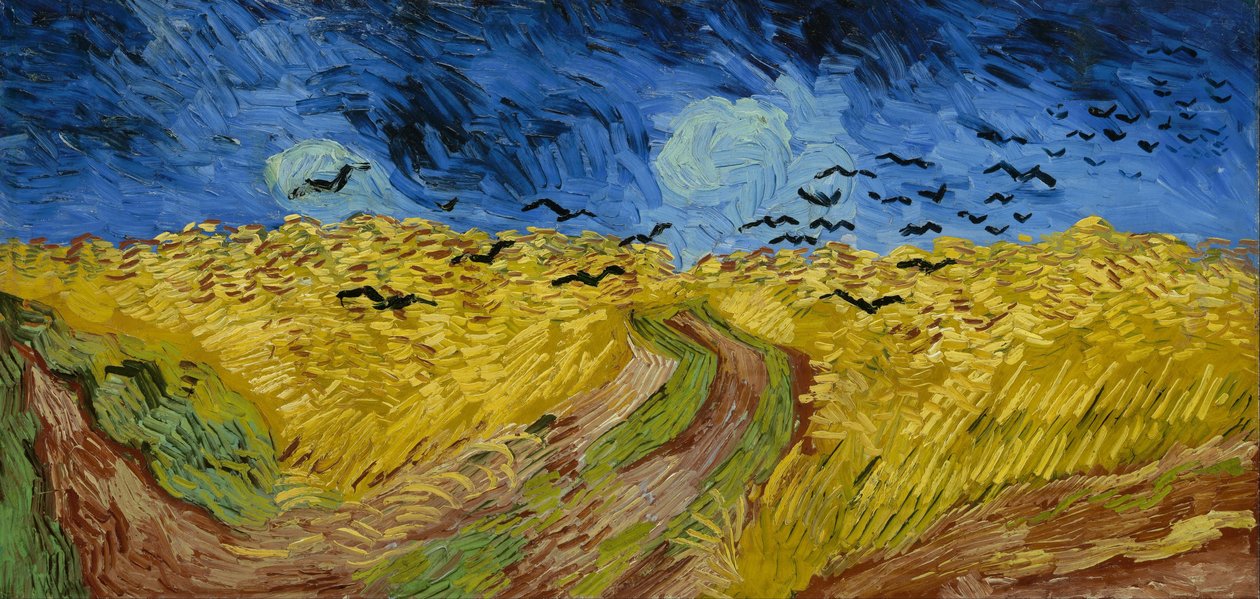 Pšeničné pole s vránami od Vincent van Gogh