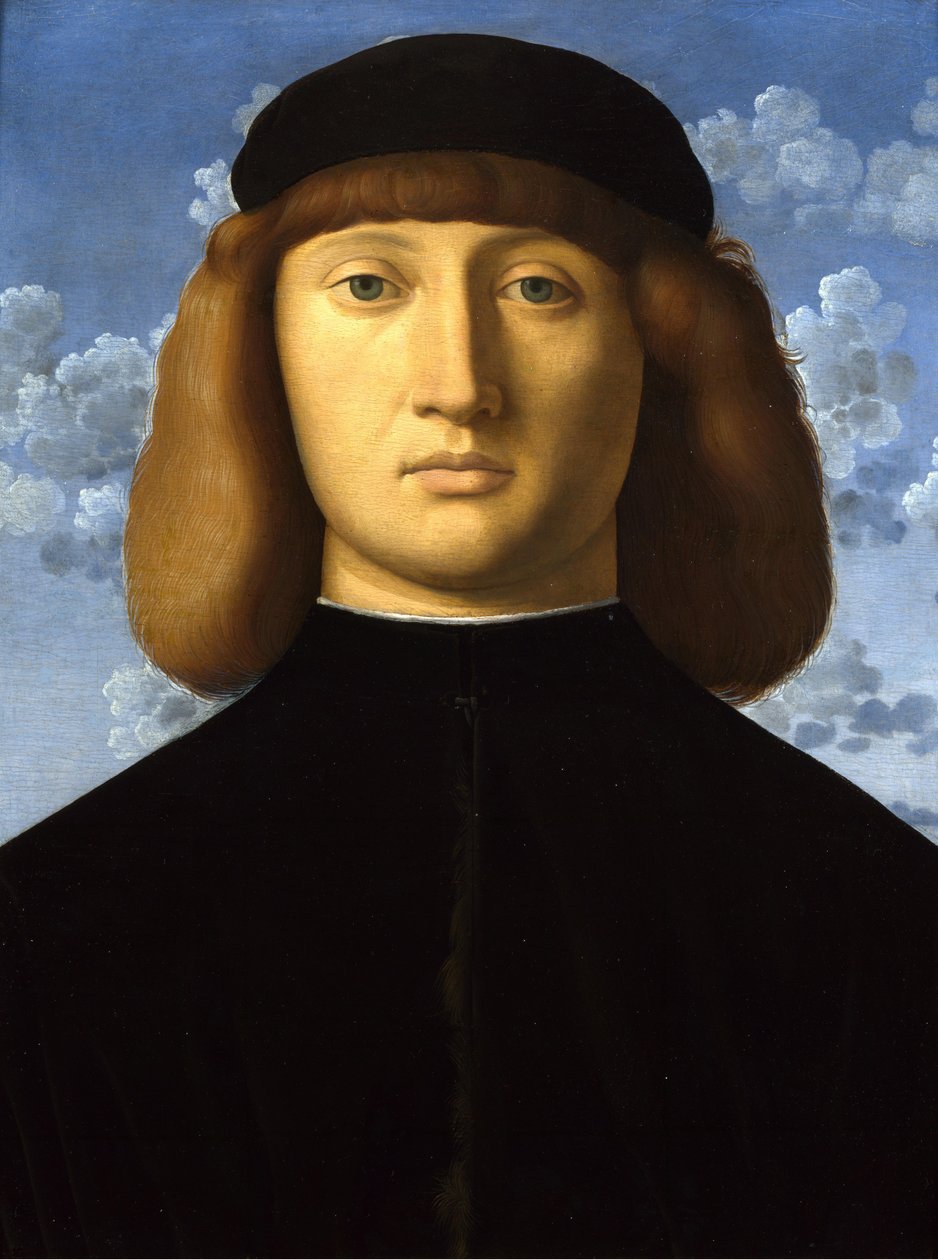 Portrét mladého muže od Vincenzo di Biagio Catena
