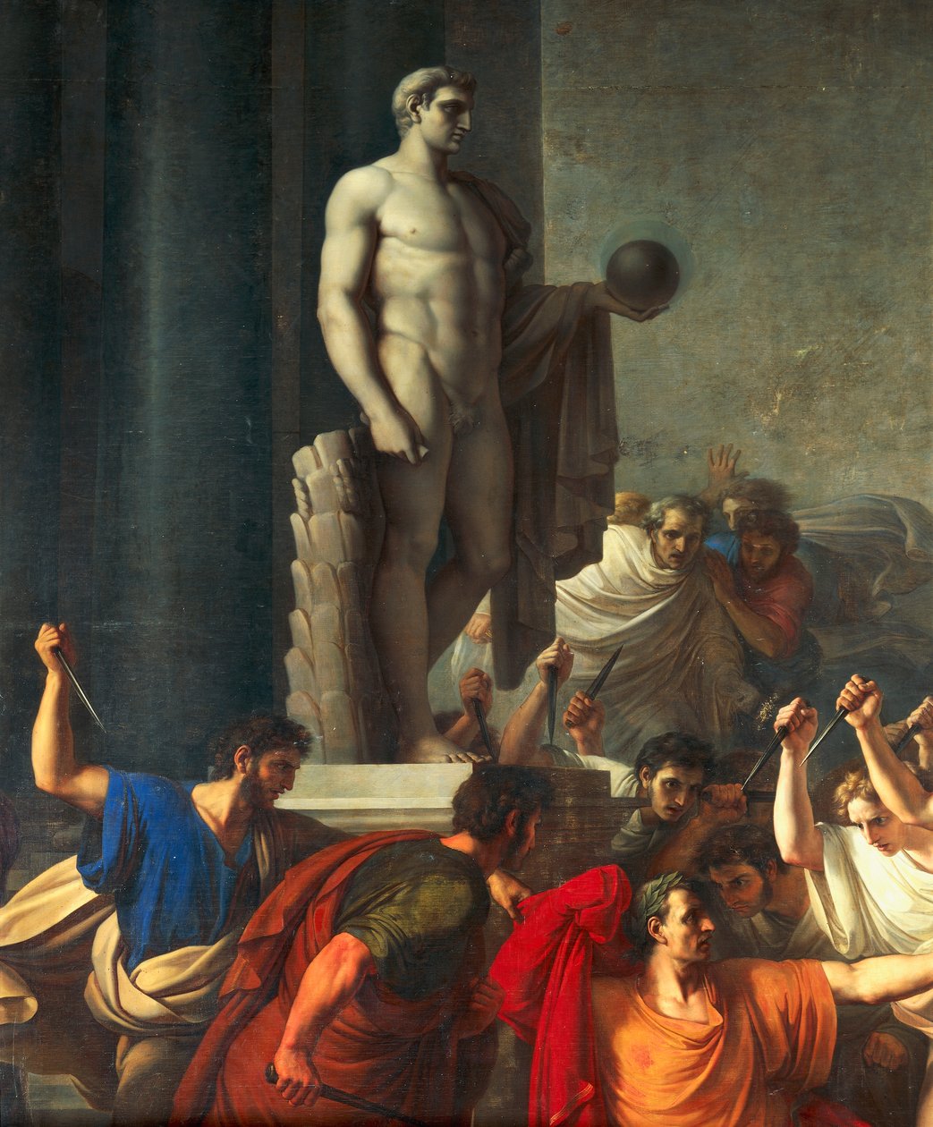 Smrt Caesara, 15. března 44 př. Kr od Vincenzo Camuccini