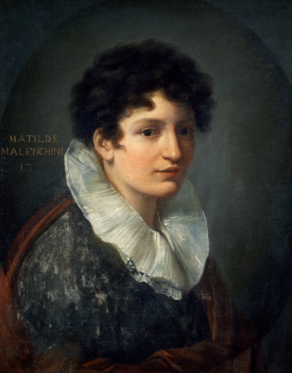 Portrét Matilde Mazenchini, Vincenzo Camuccini (1771-1844), olej na plátně, 61x49 cm, cca 1815 od Vincenzo Camuccini