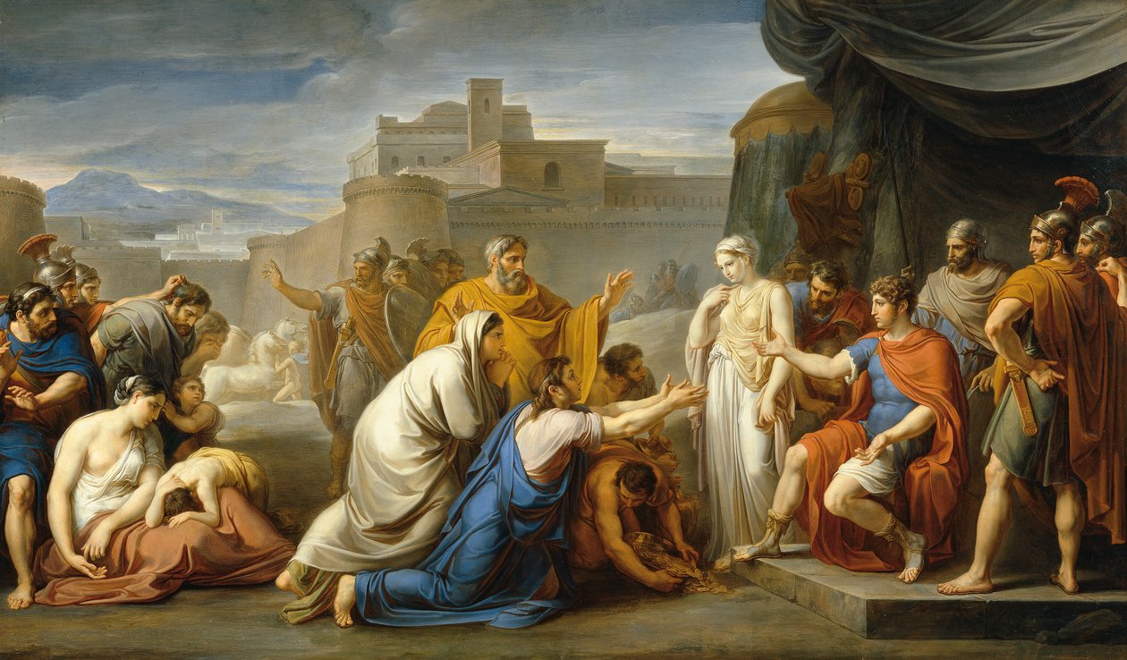 Scipiovo moderování od Vincenzo Camuccini