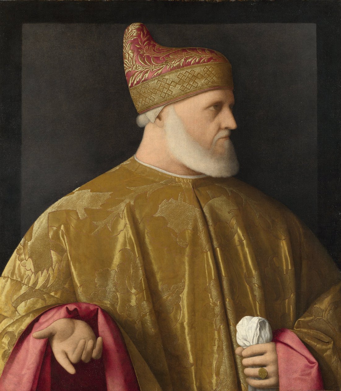 Portrét dóžete, Andrea Gritti od Vincenzo Catena