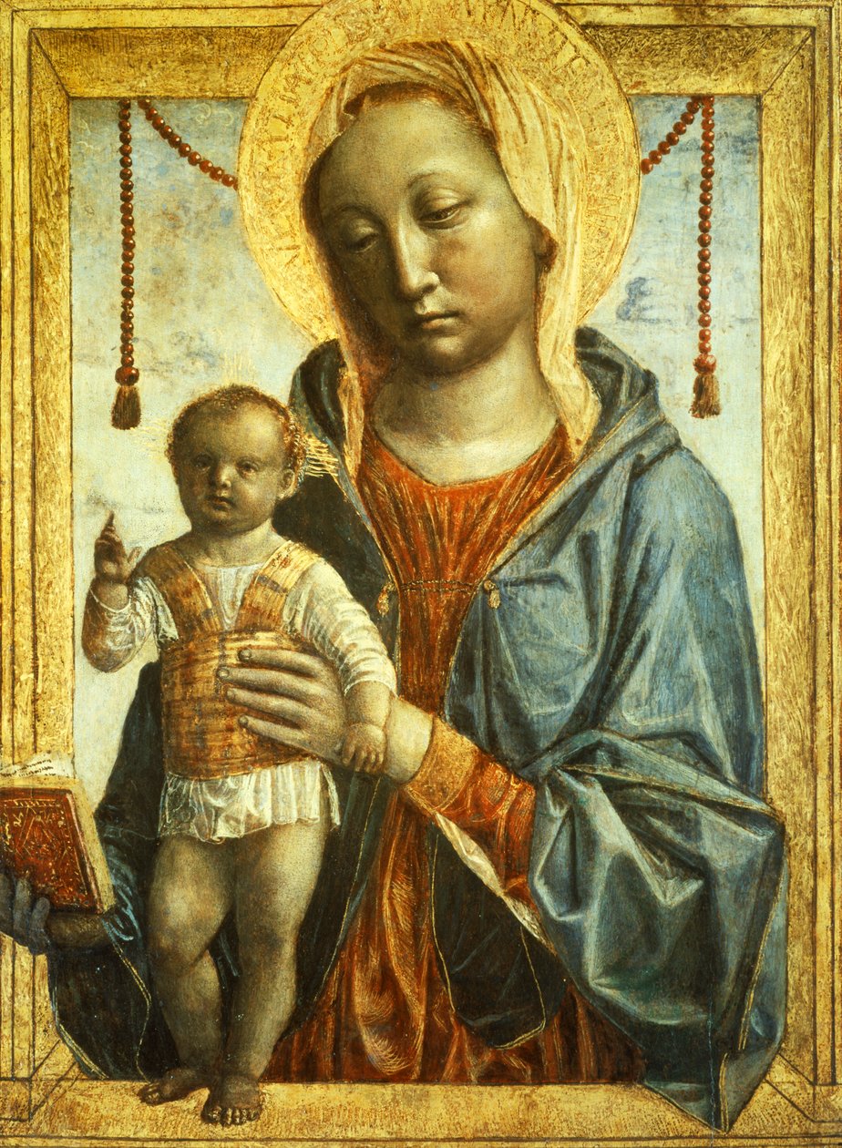 Madona z knihy od Vincenzo Foppa