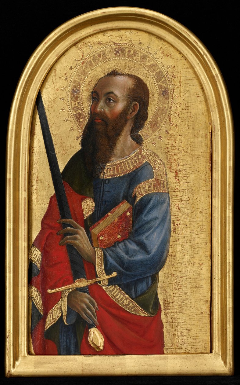 Saint Paul, cca 1450-60 (tempera na panelu) od Vincenzo Foppa