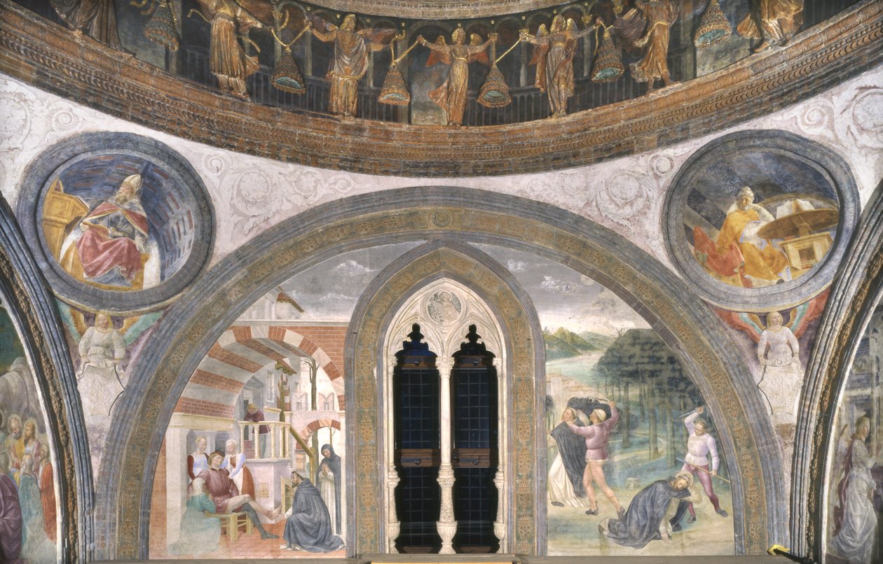 Scény jako svatého Petra mučedníka, 1466-68 od Vincenzo Foppa